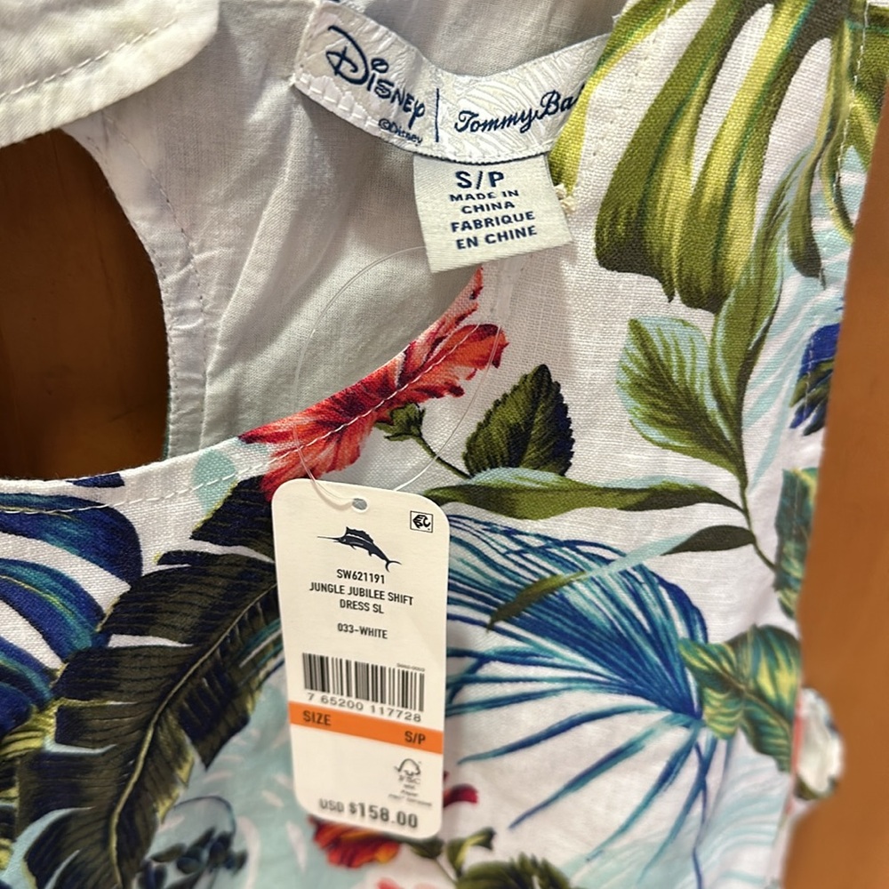 NEW Tommy Bahama Disney Shift Dress - Picture 3 of 8
